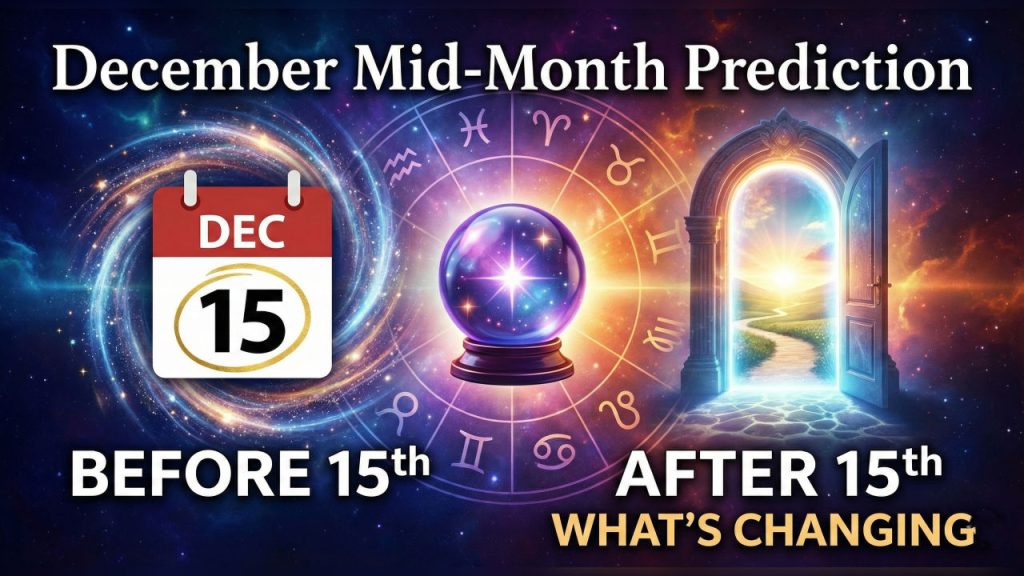December mid-month prediction