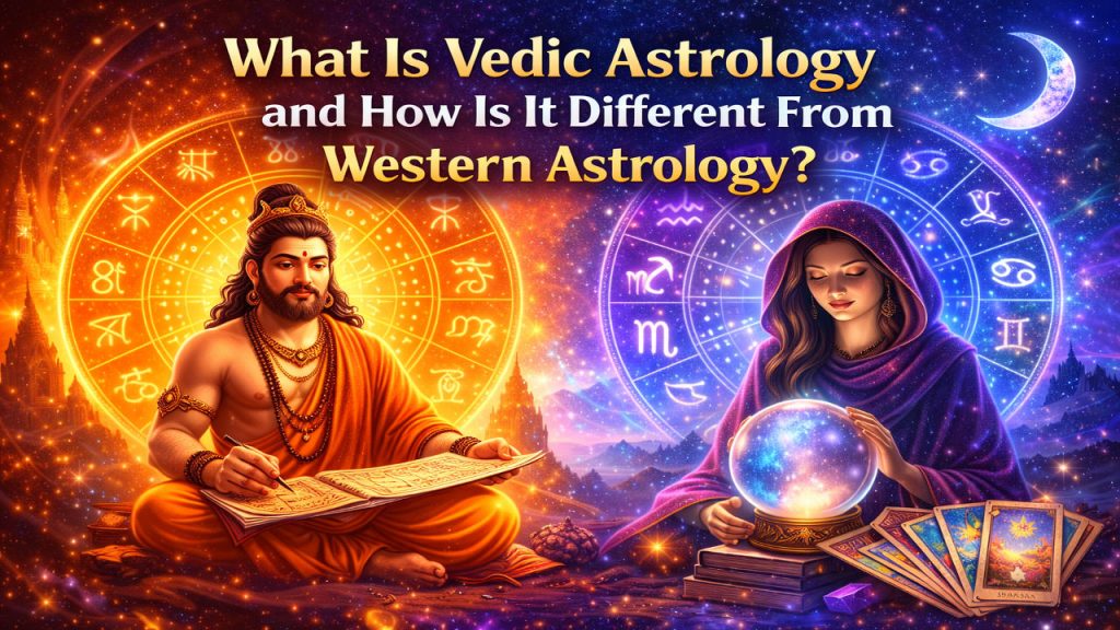 Vedic astrology vs Western astrology